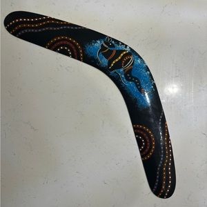 Australian Made Handpainted Boomerang 18”